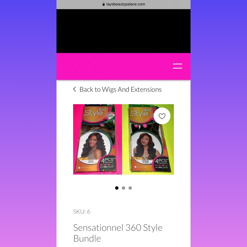 Sensationnel 360 Style Bundle
